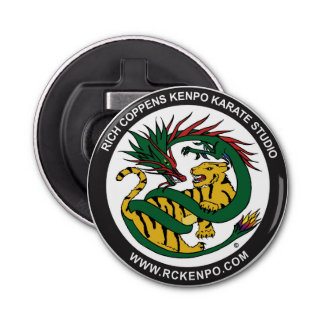 Flessenopener Button Flesopener