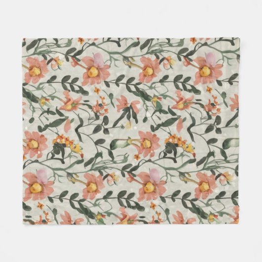 flessenpatroon fleece deken (Voorkant (Horizontaal))