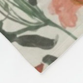 flessenpatroon fleece deken (Hoek)