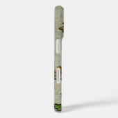 flessenpatroon in de tuin van de Daisy Case-Mate iPhone Case (Achterkant / Rechts)