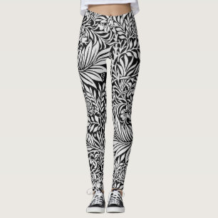  flessenpatroon Larkspur Botanisch patroon Leggings