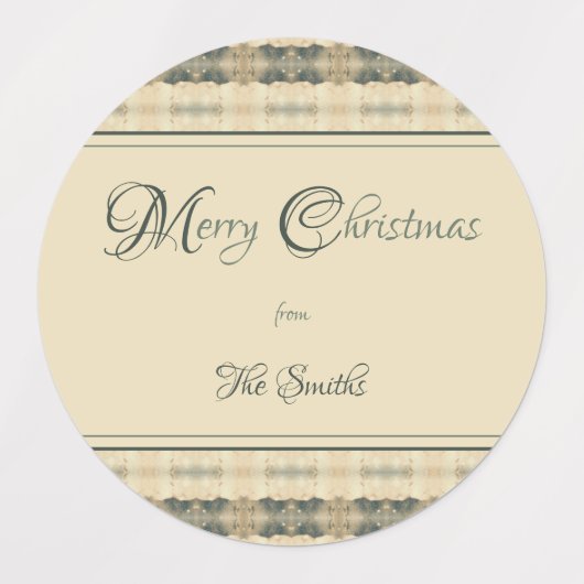 Fletcher Étiquettes de Noël (Design 1)