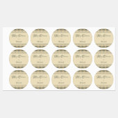 Fletcher Étiquettes de Noël (Feuille)