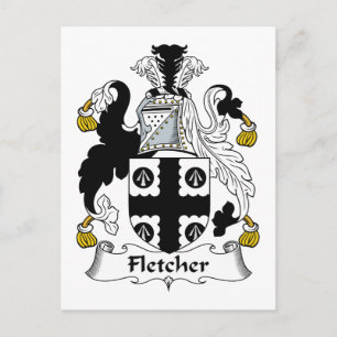 Fletcher Family Crest Briefkaart