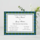 Fletcher Scottish Faire-part de mariage (Debout devant)