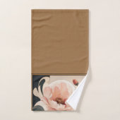 "Fleur abstraite" (Serviette à main)