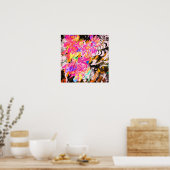 Fleur Abstraite et poster de animal (Cuisine)