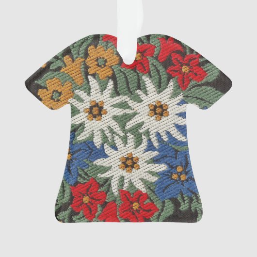 Fleur alpine suisse d'edelweiss (devant)