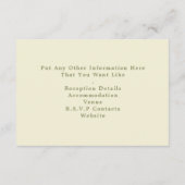 Fleur Apple Blossom Détails Carte de boîtier (Dos)