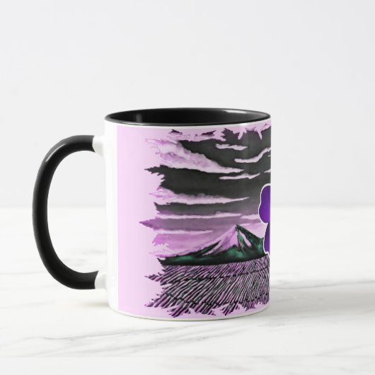 Fleur arménienne et Masis Ararat Mug (Gauche)