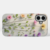 Fleur artistique : coque iphone aquarelle (Verso (horizontal))