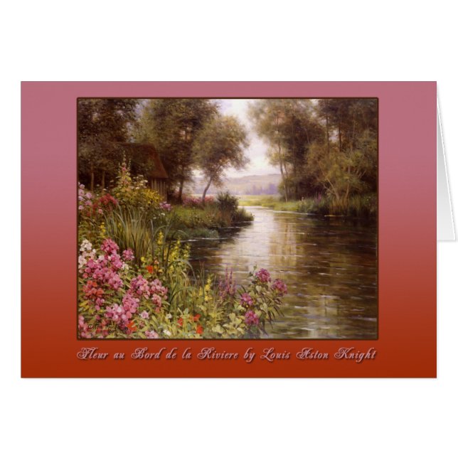 Fleur au Bord de la Rivière (Devant horizontal)