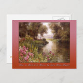 Fleur au Bord de la Riviere Briefkaart (Voorkant / Achterkant)