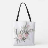Fleur avec amour : Sac fourre-tout Floral Aquarell (Dos)