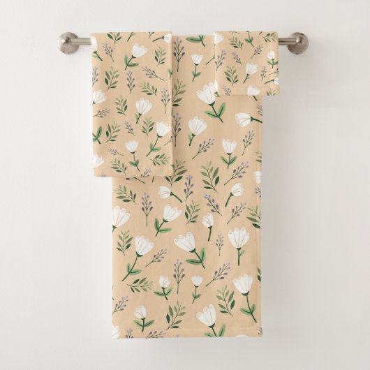 Fleur blanc scandinave (En situation)