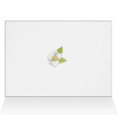 Fleur blanche, Blanc à l'intérieur (Intérieur Horizontal (Haut))