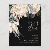 Fleur Blanche | Carte Postale de Préavis de Mariag (Devant)