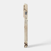 Fleur Blanche Élégante Branche Minimaliste (Côté gauche)