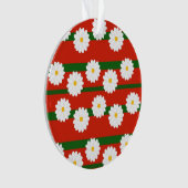 Fleur blanche Fleur rouge Joyeux Noël (devant)