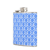 Fleur bleu motif Flacon (Gauche)
