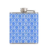 Fleur bleu motif Flacon (Dos)