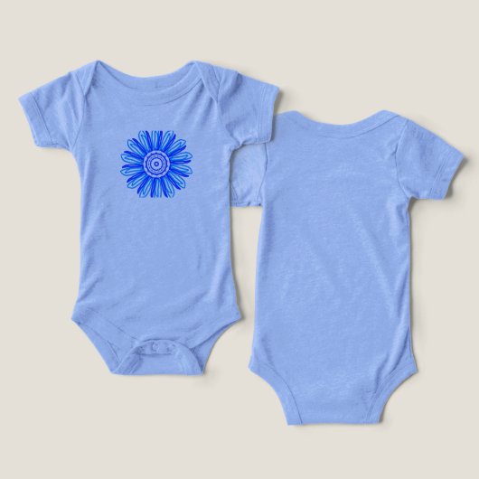 fleur bleue (Design Recto & Verso)