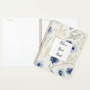 Fleur Bleue Blanche