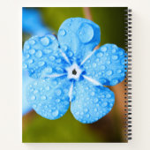 Fleur bleue Dewey Carnet spiral (Dos)