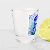 Fleur bleue en verre tendu Thunder_Cove (Gauche)