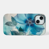 Fleur Bleue Éthérée (Verso Horizontal)