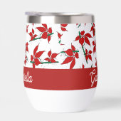 Fleur botanique rouge de Noël (Droite)