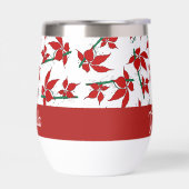 Fleur botanique rouge de Noël (Gauche)