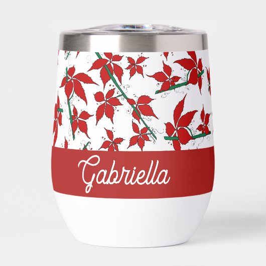 Fleur botanique rouge de Noël (Avant)