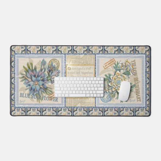 Fleur bureau de création G (Clavier et souris)