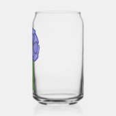 Fleur carrée violette (Gauche)