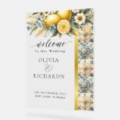 Fleur carrelée méditerranéenne Italien Positano Le (Angle)