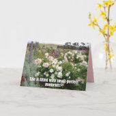 Fleur Carte Jardin De Moments Parfaits (Fleur jaune)