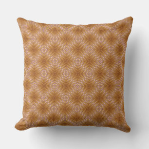 Fleur Cercle Dizzy Marigold Design Jeter Oreiller