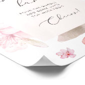 Fleur cerise fleurie Maman-osa bar Poster (Coin)