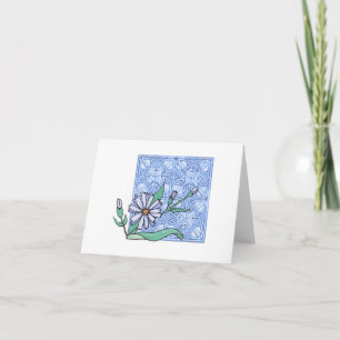 Fleur chicorée, carte