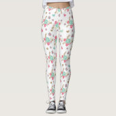 Fleur/Coeurs - Leggings (Devant)