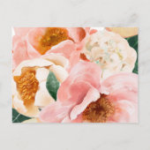 Fleur colorée et audacieuse | Carte de remerciemen (Dos)