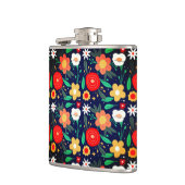 Fleur colorée Flacon de la hanche (Gauche)