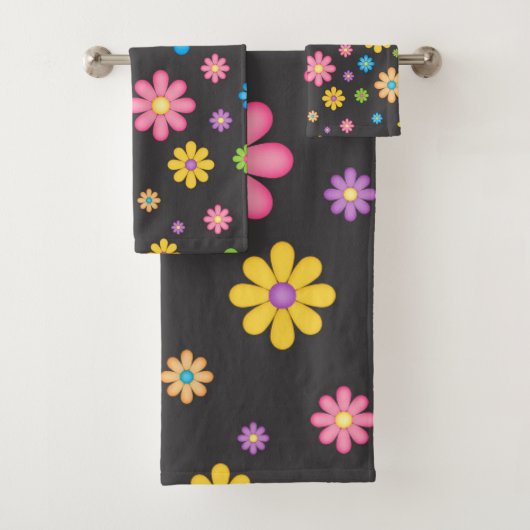 Fleur colorée Power Hippie (En situation)