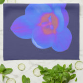 Fleur Crocus Serviette de cuisine chaude et froide (Plié)