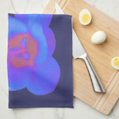 Fleur Crocus Serviette de cuisine chaude et froide (Quart Plié)
