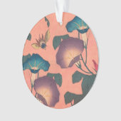 Fleur d'abeille rose Art classique Hokusai (devant)