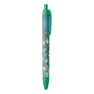Fleur d'amande Vincent Van Gogh Stylo d'encre bleu