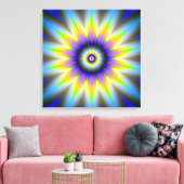 Fleur dans la toile de fleurs Impression (Insitu(Salon))