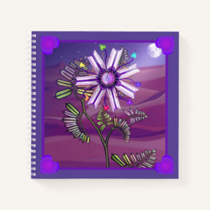 Fleur dans le carnet du désert